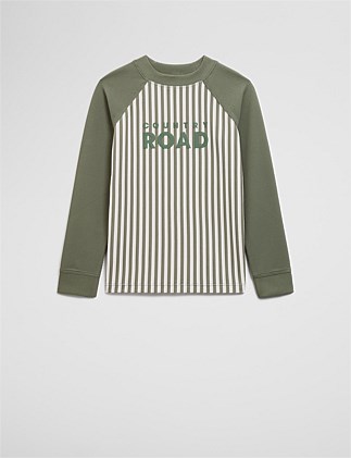 Stripe Logo Rash Vest