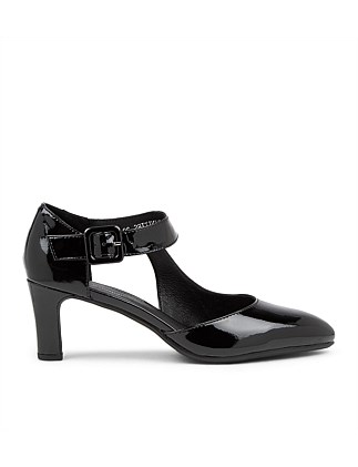 Trinities Black Patent Leather Heels