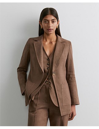 KAYLA LINEN BLAZER