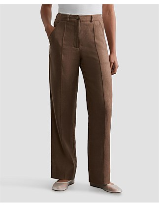 KAYLA LINEN PINTUCK PANT