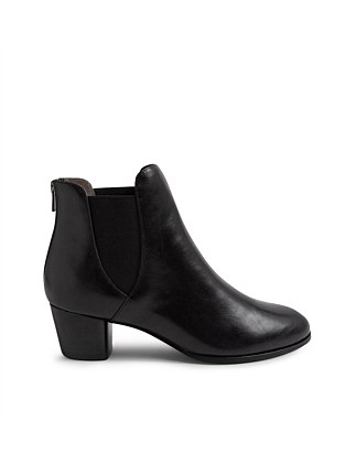 Gadore W Black Leather Chelsea Boots