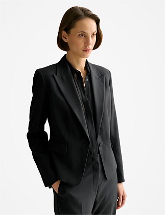 Single Breasted Cropped Blazer