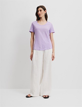 Linen Jersey T-Shirt