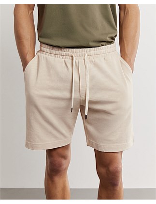 NOAH COTTON TEXTURED SHORT