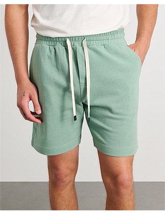 NOAH COTTON TEXTURED SHORT