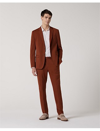 Slim Stretch Wool Blend Tailored Pant