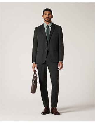 Slim Stretch Travel Check Tailored Pant