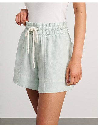 GIGI LINEN PULL ON SHORT