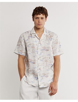 ANDRE LINEN HAWAII SHIRT