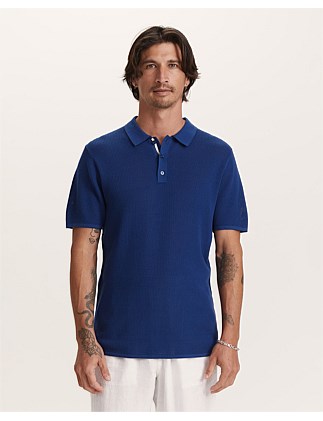 COMO KNIT POLO