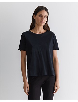 MERCERISED COTTON TEE