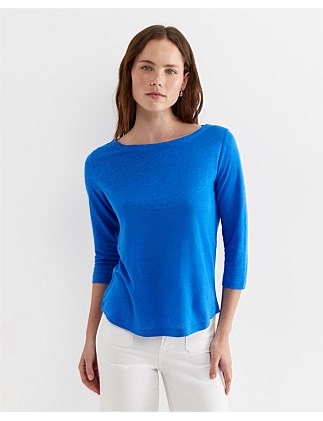 CECILE LINEN TOP