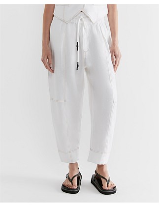 SABINE LINEN PULL ON PANT