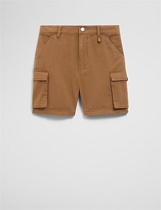 Australian Cotton Cargo Pant Textured Short