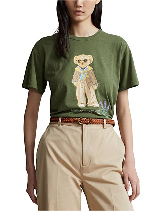 POLO BEAR COTTON JERSEY TEE