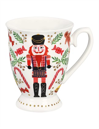 Nutcracker Noel New Bone China Footed Mug 250ml