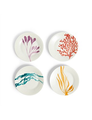 1815 Bright Plate 16cm Mixed Pattern Set of 4