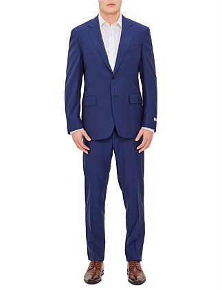 VENEZIA SUIT MICROPATTERNED