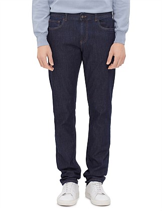 18 cm bottom width - SLIM TROUSER COMFORT SOFT TOUCH DENIM