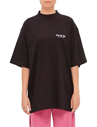 HIGH NECK MEDIUM FIT T-SHIRT