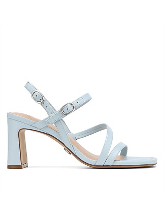 Primo Placid Blue Leather Strappy Heel