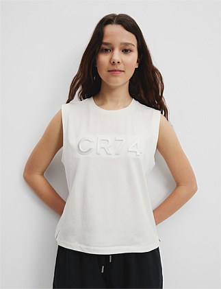 Teen Australian Cotton Modern Logo Tank