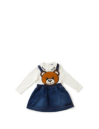 T-SHIRT AND DRESS SETS - BEAR ( 6M-36M)