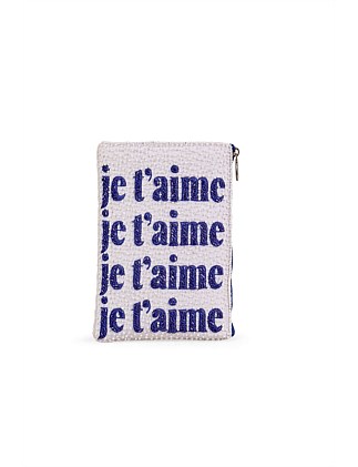 JE T'AIME COSMETIC BAG