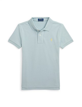 Stretch Cotton Mesh Polo Shirt (2 Yrs - 7 Yrs)