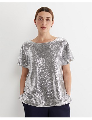 SEQUIN TOP