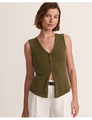 EDITH TAPE YARN VEST