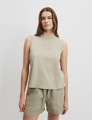 Australian Cotton CR Logo Tank