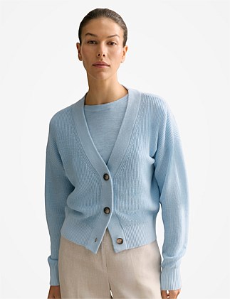 Linen Cotton Relaxed Cardigan