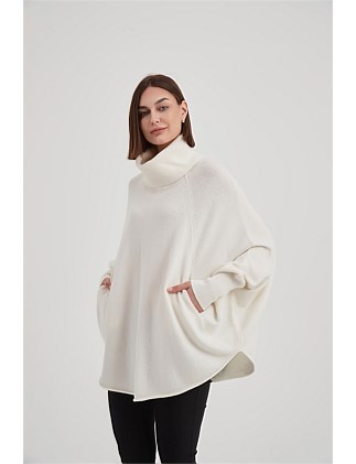 High Neck Oversized Knit