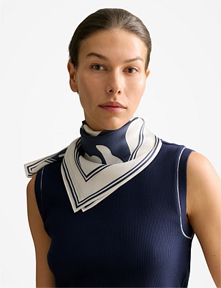 Silk Twill Palm Neckerchief