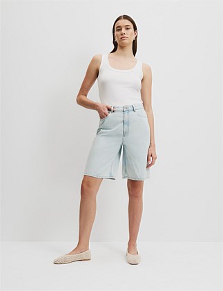 Denim Bermuda Short