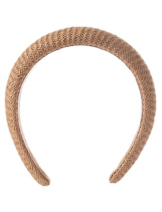 RAFFIA NARROW HEADBAND