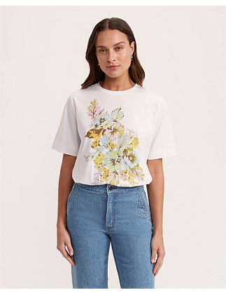 BOUQUET RELAXED PIMA TEE