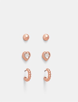 Discotheque Earrings Trio Set