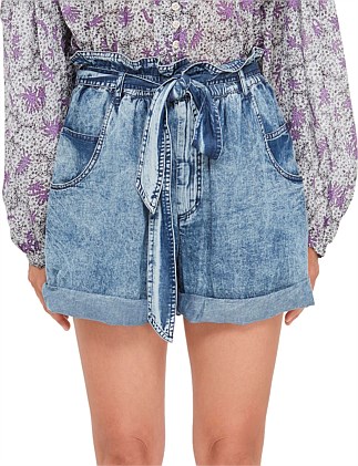 PIERINE DENIM SHORTS