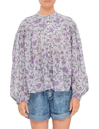 SALIKA FLORAL BLOUSE