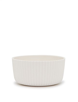 Avalon Ribbed Melamine Mezze and Dip Bowl