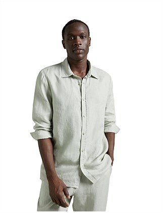 LINEN LS SHIRT