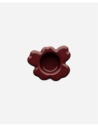 Unikko Tealight Holder Maroon