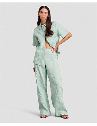 RHI LINEN PALM PANTS