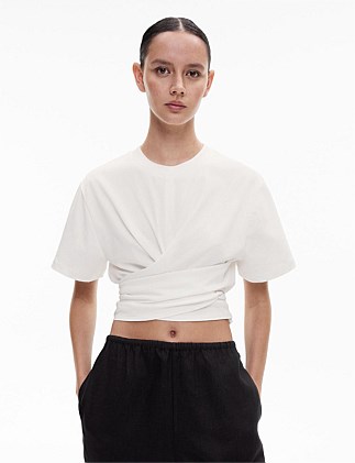 Crop Tie Back Top