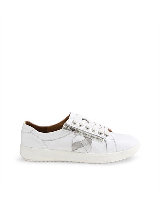 Zazaze White Multi Sneakers