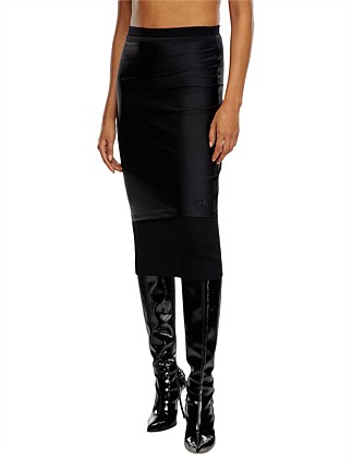 M-ROSSY FITTED MIDI SKIRT