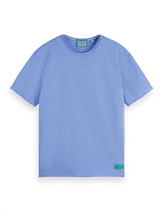 Raw Edge Short Sleeve T-Shirt