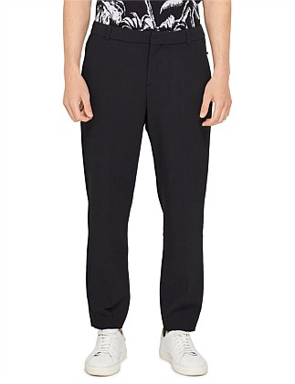 DOUBLE WOOL CREPE STRAIGHT FIT PANT